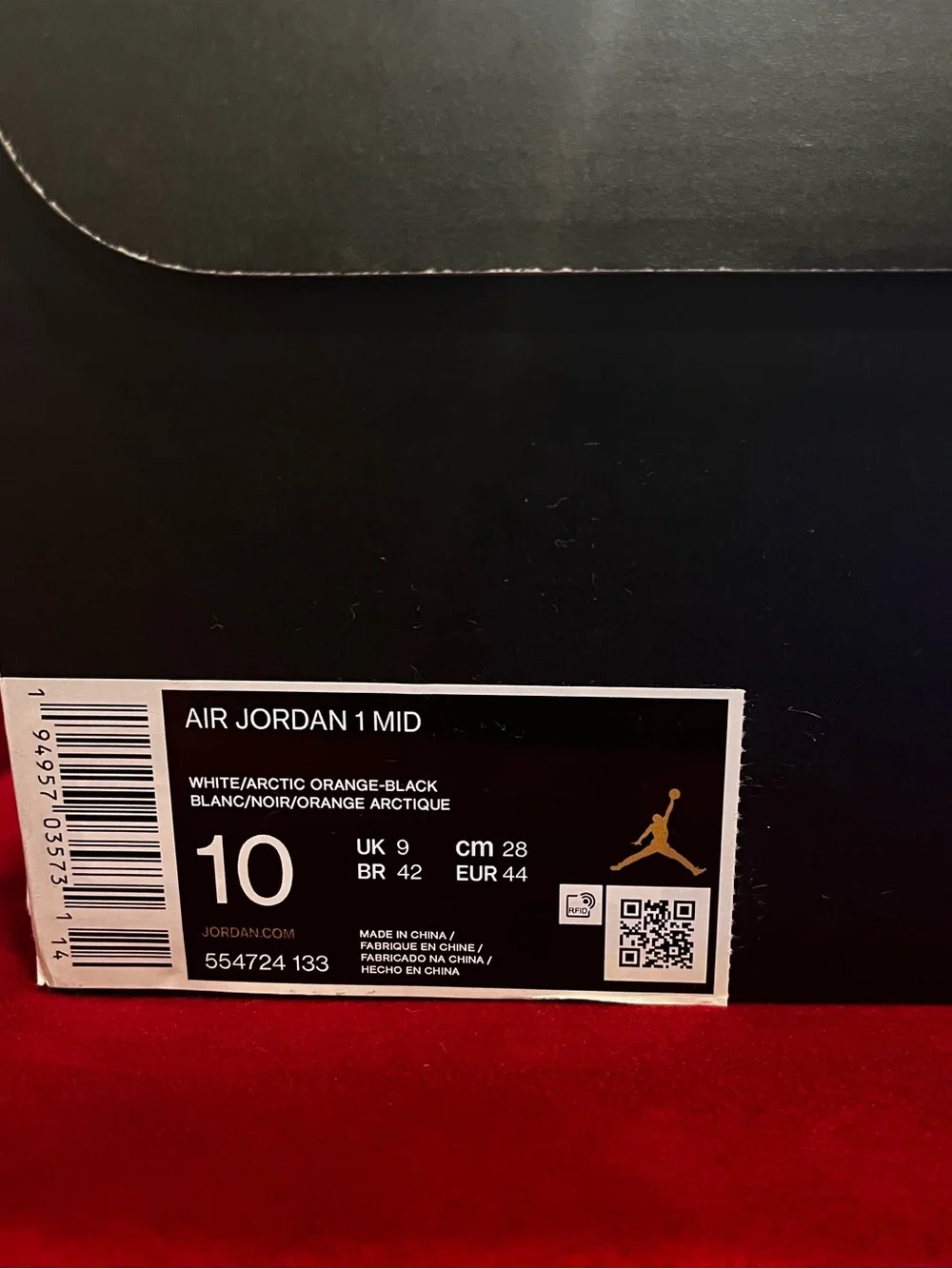 Jordan Kids' Mid Sneakers - White / Pink / Black